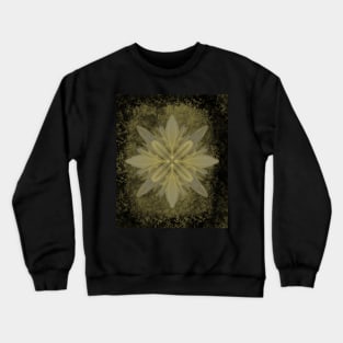 Gold flower Crewneck Sweatshirt